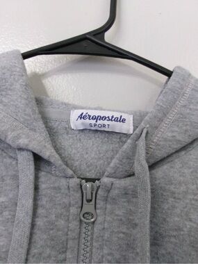 Aéropostale Sport Gray Zip-Up Hoodie